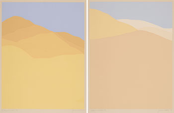 Hills on Hills and Autumn Hills (00162 / 00161) by James Kelley