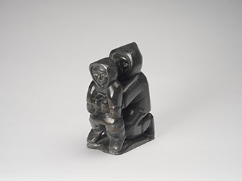 Mother and Child (0800) by Josephie Nalukturuk