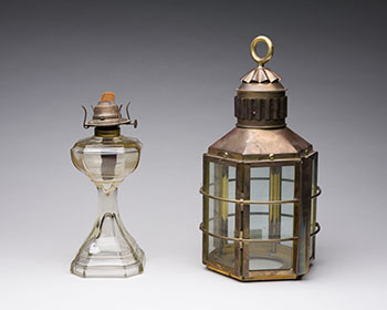 (VAN) Two Vintage Lamps by Hudson's Bay Company 