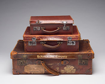 (VAN) Three Hudson's Bay Suitcases #2 by Hudson's Bay Company 
