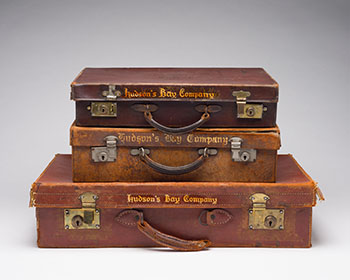(VAN) Three Hudson's Bay Suitcases #3 by Hudson's Bay Company 
