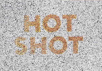 Hot Shot by Ed Ruscha