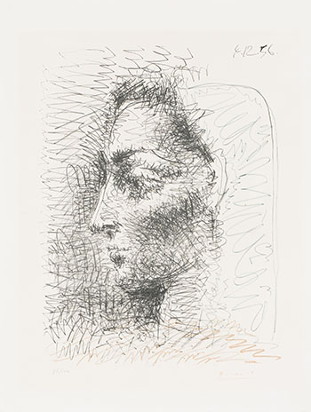 Portrait de Jacqueline by Pablo Picasso