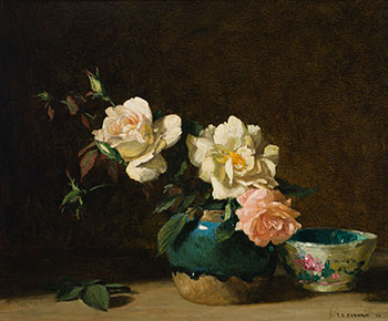 Nature morte aux roses par Frederick Simpson Coburn