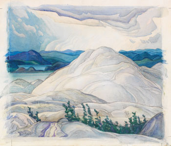 Lake Wabagishik by Franklin Carmichael