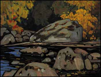 Brook, Algoma – Algoma Sketch CXXVII par Lawren Stewart Harris