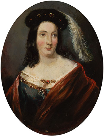 Portrait of Louise by Cornelius David Krieghoff