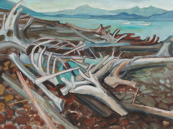 Shore Image, Thormanby Island by Jack Leonard Shadbolt