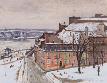 Quebec in Winter by Robert Wakeham Pilot