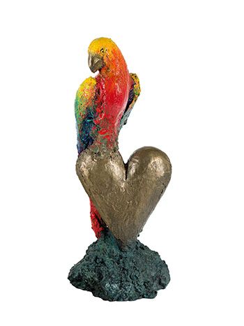 Smaller Parrot at Home par Jim Dine