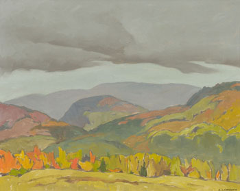 Autumn Hills by Alfred Joseph (A.J.) Casson
