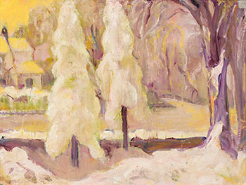 Late Afternoon Glow - Vancouver par Henrietta Mabel May