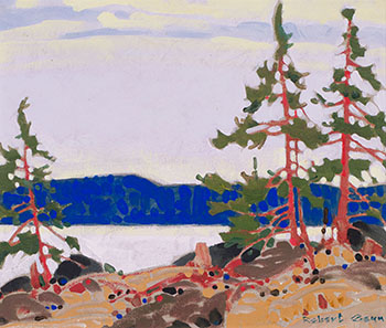 Saltspring in Offskip by Robert Genn