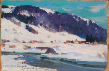 Baie St. Paul by Clarence Alphonse Gagnon