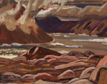 Rice Strait (Off Ellesmere Island, Arctic) by Alexander Young (A.Y.) Jackson