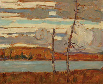 October, Canoe Lake par Alexander Young (A.Y.) Jackson