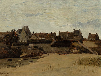 Village en Bretagne by James Wilson Morrice