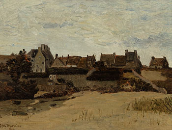 Village en Bretagne par James Wilson Morrice