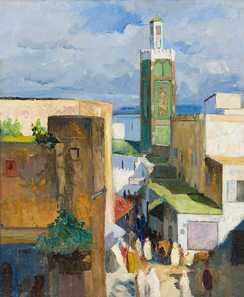 Street Scene in Tangiers by Maurice Galbraith Cullen