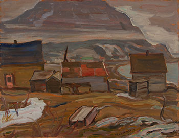Gaspé / Georgian Bay (verso) by Alexander Young (A.Y.) Jackson