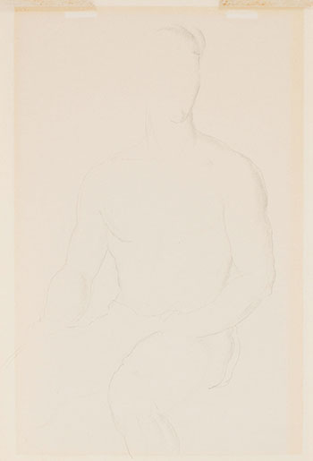 Male Nude by Lionel Lemoine FitzGerald