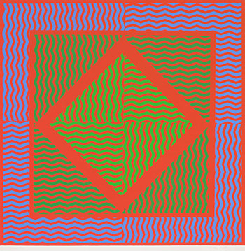 Green over Red by Gordon Appelbe Smith