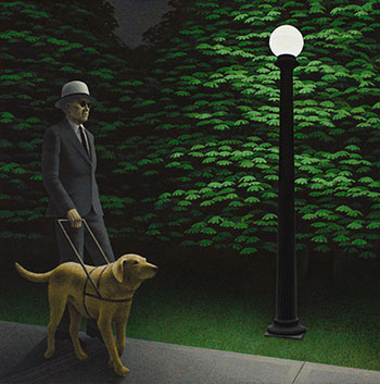 Night Walk by Alexander Colville