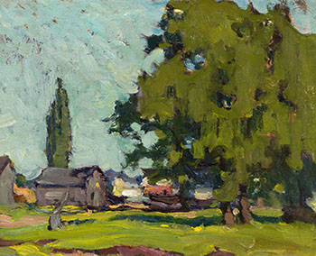 Farm in Summer by John William (J.W.) Beatty