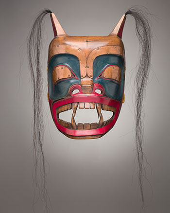 Bear Mask by Francis Horne Sr.