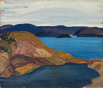 Port Coldwell, Lake Superior by Franklin Carmichael