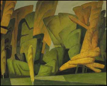 Woodland Pattern by Alfred Joseph (A.J.) Casson