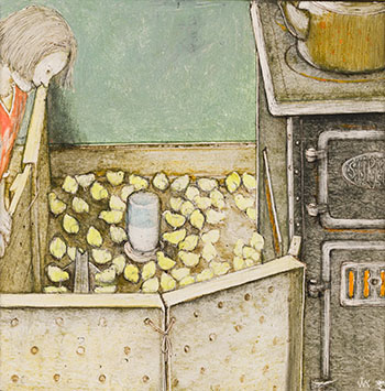 Darling Fluffy Little Things by William Kurelek