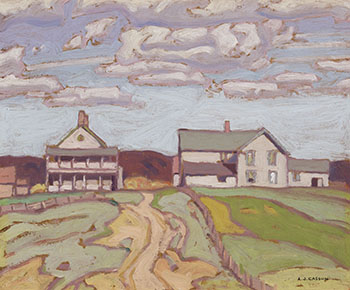 Old Buildings, Wabamic by Alfred Joseph (A.J.) Casson