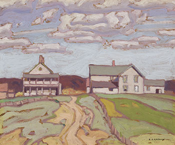 Old Buildings, Wabamic par Alfred Joseph (A.J.) Casson