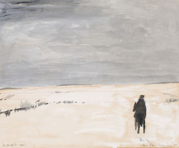 Le cavalier noir par Jean Paul Lemieux