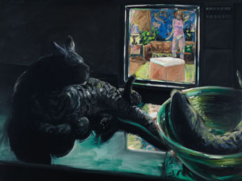 The Cat's Meow by Eric Fischl