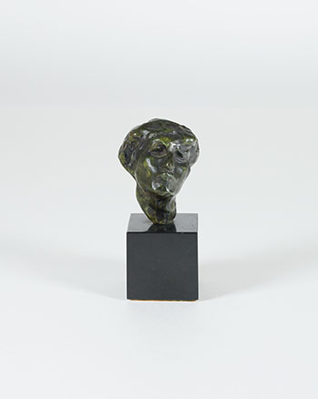 Petite tête de femme par Auguste Rodin
