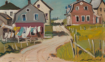 Petite rue – Les Éboulements by Lorne Holland Bouchard