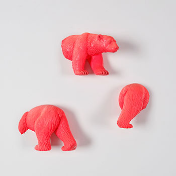 Heads or Tails (Wall Bears - Pink) par Dean Drever