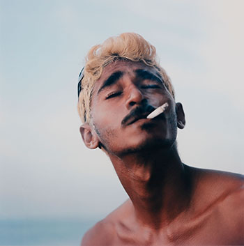 Fayaz with Cigarette by Anthony Redpath