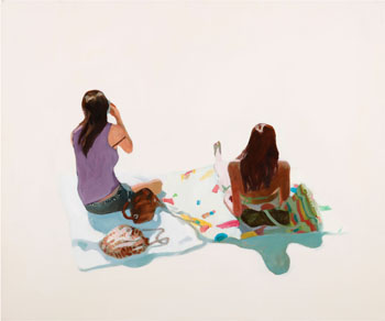 Two Girls (English Bay) par Alison Yip