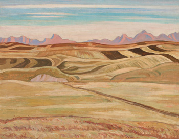 Alberta Foothills par Alexander Young (A.Y.) Jackson