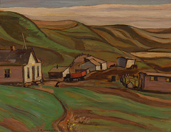 Farm at Rosebud, Alberta by Alexander Young (A.Y.) Jackson