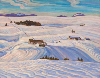 Laurentian Hills by Alexander Young (A.Y.) Jackson