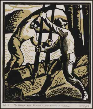 Lumberjacks by Edwin Headley Holgate