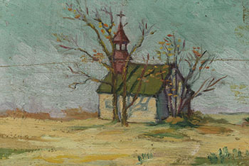 Church, Berthier-en-Haut par Kathleen Moir Morris
