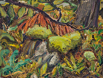 Undergrowth on Amanda Island by Arthur Lismer