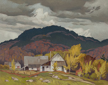 Farm Near Grenville, Quebec par Alfred Joseph (A.J.) Casson