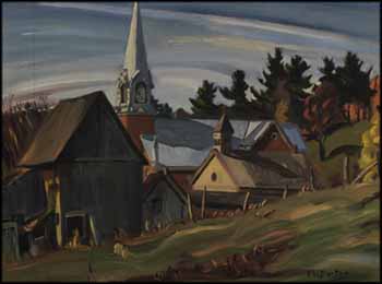 Church, Perkins Mills, Quebec by Ralph Wallace Burton