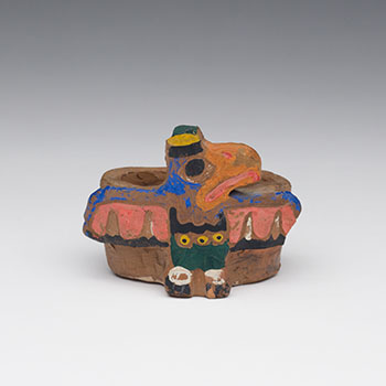 Klee Wyck Thunderbird Matchstick Holder by Emily Carr